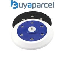 Image of Flexipads World Class 32320 Dual Action Sander Pad 150mm GRIP 6 Holes 5/16 UNF F
