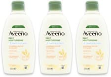 Image of Aveeno Daily Moisturising Yogurt Body Wash 300ml X 3