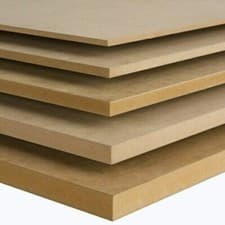 Image of MDF Boards/ Sheets, cut to size - 3mm, 6mm, 9mm, 12mm, 18mm