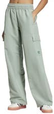 Image of Adidas Originals Women's Essentials Woven Cargo Pants XS Silver Green
