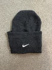 Image of Nike Beanie Hat Black BNWT Unisex Adult Soft Knit Hat Sportswear Outdoor Running