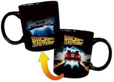 Image of NEW Back To The Future Delorean Heat Changing Boxed Tea / Coffee Mug - 1 ONLY