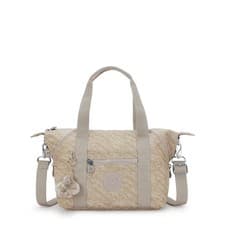 Image of Kipling Medium Handbag ART MINI Shoulder Bag in BRUSH OF GOLD SS2026 RRP £88