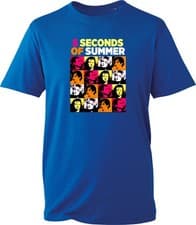 Image of 5 Seconds of Summer Fans T-Shirt Everyone's A Star World Tour Men Women UK Tee