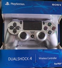 Image of Sony PlayStation 4 Official  V2 Controller - Silver NEW BOXED UNUSED No Reserve