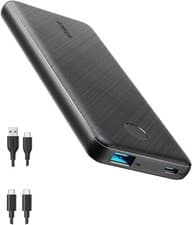 Image of Anker Power Bank, USB-C Portable Charger 10000mAh &20W Power Delivery Slim Black
