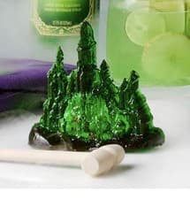 Image of Wicked Emerald City Smash Candy Green With Hammer Special Green Apple