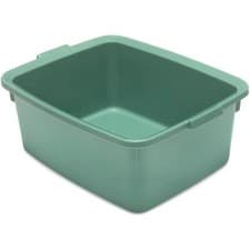 Image of Addis Extra Large Washing Up Bowl 12 Litre Rectangular Belfast Butler Sage Green