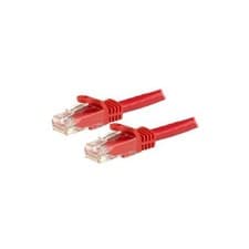 Image of StarTech 10m Cat6 Patch Cable with Snagless RJ45 Connectors Red 10 m Patch Cord