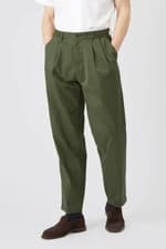 Image of Polo Ralph Lauren Men's Pleat Front Classic-Fit Green Chinos - W38/L31