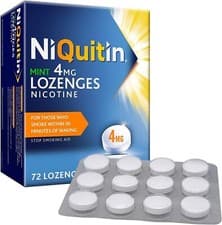 Image of Niquitin Lozenges 4mg Mint - 72 Lozenges