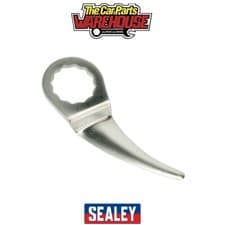 Image of Sealey WK025FSC50 Air Knife Blade Offset Curved 50mm