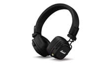 Image of Marshall Major V On-Ear Foldable Wireless Headphones -100+ Hours Playtime- Black