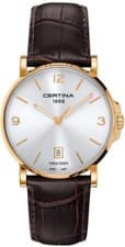 Image of Certina DS CAIMANO White Dial Quartz Watch Date C017.410.36.037.00 Swiss Made