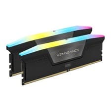 Image of VENGEANCE RGB 32GB (2x16GB) DDR5 DRAM 5600MT/s CL40 Memory Kit — Black