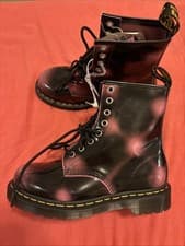 Image of Dr. Martens 1460 8 Eye Boot Womens Pink Arcadia Doc Martens - Size 6