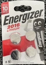 Image of CR2016 Batteries - Energizer CR2016 Lithium Coin Cell Batteries | 4 Pack