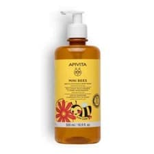 Image of Apivita Mini Bees Gentle Kids Hair & Body Wash,Calendula & Honey, 500ml