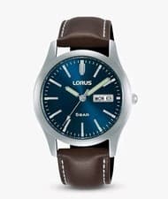 Image of Lorus Gents Classic Watch With Blue Dial RXN81DX9 RRP £59.99
