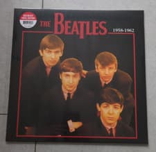 Image of The Beatles  1958-1962  Vinyl LP Schallplatte 180g  Red Vinyl  EU 2021  OVP  NEU