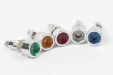 Image of LED 8mm Metal Indicator 12v Blub light 8mm waterproof Signal lamp