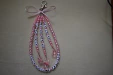 Image of Pram / Changing Bag Charm Baby Personalised Name DOB Weight Time Born