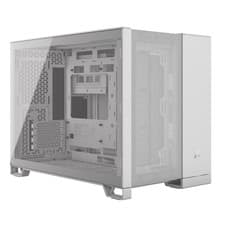 Image of Corsair 2500D Airflow Micro ATX Dual Chamber Tower Case - White