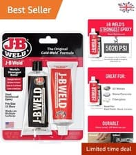 Image of 8281 Cold-Weld Epoxy - Dark Grey, 10oz Waterproof Adhesive for Crafts & Repairs