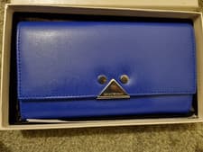 Image of BNIB Emporio Armani large blue purse