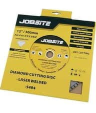 Image of Diamond Cutting Disc 12" / 300mm Laser Welded Bore 25.4 21 Teeth CT5494