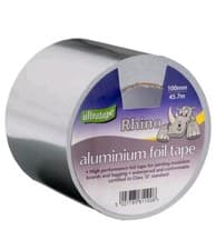 Image of Rhino Ultratape Self Adhesive Foil Tape - 100mm x 45.7m