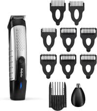 Image of Babyliss Lithium Power Beard Trimmer — Cordless Grooming Kit with Stainless Stee