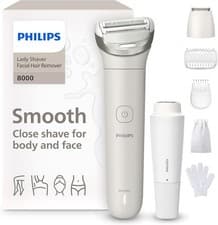 Image of Philips Lady Shaver Series 8000 Cordless Wet & Dry For Women - White (BRL159/00)