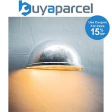 Image of Garden Trading St Ives Eye Mains Garden Wall Light LAHP02 Galvanised Steel