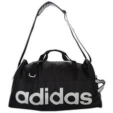 Image of adidas Linear Medium Team Holdall Black Bag New