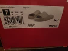 Image of PUMA Men's Shibui Cat Slide Out of the box it says 7 but it's adult size