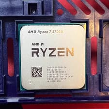 Image of AMD Ryzen 7 5700X Desktop CPU R7 5700X Processor Socket AM4 3.4 GHz 8-Core