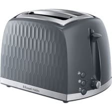 Image of Russell Hobbs Spectrum 26063 Honeycomb 2 Slice Toaster Grey