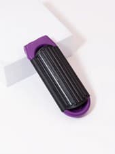 Image of Folding Hair Brush with Mirror Travel Pocket Size Portable Compact Handbag Brush