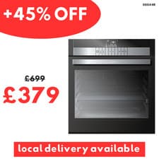 Image of Grundig Oven 60cm Multi-Function Oven GEBM45003B Electric Oven - Black