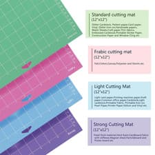 Image of Cricut Cutting Mat 12x12 | StandardGrip, LightGrip, StrongGrip, FabricGrip