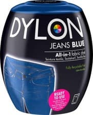 Image of Dylon Machine Fabric Dye Pod For Clothes And Soft Furnishings 350g - Jeans Blue
