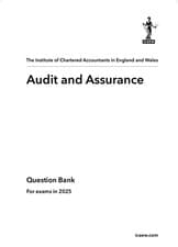 Image of Online Audit and Assurance ACA Professional Level ICAEW Question Bank 2025