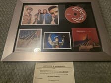 Image of NOTHING BUT THIEVES+SIGNED+FRAMED+DEAD CLUB CITY=100% GENUINE+EXPRESS WORLD SHIP