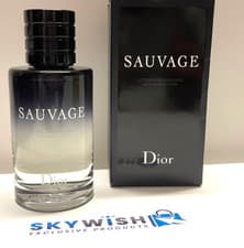 Image of CHRISTIAN DIOR SAUVAGE 100ML AFTERSHAVE LOTION BRAND NEW