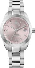 Image of vivienne westwood fenchurch VV292PKSL pink dial ladies 28mm watch