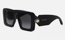 Image of Brand new Bvlgari BV 40006i Black Gold Square Sunglasses