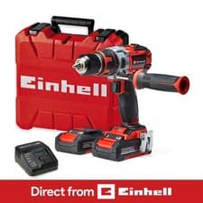 Image of Einhell Cordless Combi Drill Driver 60Nm Brushless With Batteries TP-CD 18 Li-i