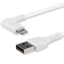 Image of StarTech 6.6FT USB Type-A to Lightning Cable - White