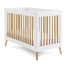 Image of Obaby Maya MINI Cot Bed - Cot to Toddler Bed - Adjustable 3 Height Base